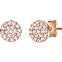 Glanzstücke Oorbellen rose-goud / zilver