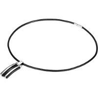 True Rebels Ketting zwart / zilver
