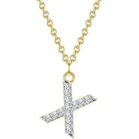 Glanzstücke Ketting goud / transparant