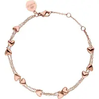 Purelei Armband 'Alohi Heart' rose-goud