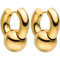 Purelei Oorbellen 'Orbit' goud