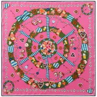 Codello Doek gemengde kleuren / pink