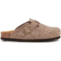 Scholl Klomp Women Fae New Felt Light Brown-Schoenmaat 41