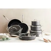 ISENVI Victoria Forged Chef Totaal Pannenset Inductie - Keramisch - 20 Delig - PFAS, PTFE Vrij - Alle warmtebronnen