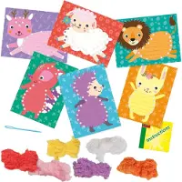 SES Creative SES - Fluffy Dieren Borduren