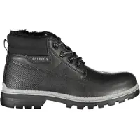 Carrera Heren Zwarte Faux Leren Enkellaarzen Ca25370