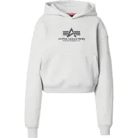 Alpha industries Sweatshirt antraciet / lichtgrijs