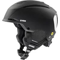 Uvex Skihelm Unisex Resolution MIPS Black/White Matt-59 - 61 cm
