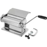 Marcato Made in Italy Atlas 180 Slide Handmatige Pastamachine Chroomstaal. Goed voor pastabrood en taartdecoratie