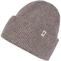 Roeckl Muts 'MANHATTAN' beige gemêleerd / bruin / brokaat / bruin gemêleerd