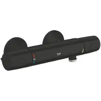 GROHE QuickFix Precision Trend thermostatische douchemengkraan - Waterbesparend - Matte Black