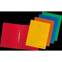 Herlitz Schnellhefter A4 Karton farb.sort kfm.Heft. 10er Pa
