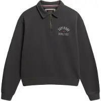 Superdry Sweatshirt grijs / lichtgrijs / rood