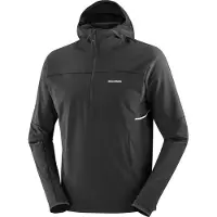 Salomon Sense Aero Hybrid Hoody Zwart Heren