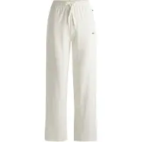 BOSS Straight leg sweatpants met tunnelkoord