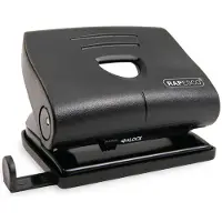 Snopake Perforator PF8700B1 2-gaats Antibacterieel 22 vel Zwart | Doos a 1 stuk | 12 stuks