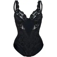 Sassa Body 'CLASSIC LACE' zwart