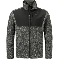 Schöffel Funktionele fleece-jas 'Urban Fleece Jk Style Canterbury MNS' grijs / zwart