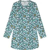 Schiesser Nachthemd 'Teens Nightwear' hemelsblauw / groen / lichtroze