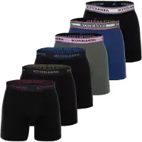 Scotch & Soda Boxershorts donkerblauw / antraciet / donkergrijs / donkergroen / zwart