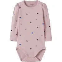 Name it Rompertje/body 'NBFNUTTI' blauw / bruin / sering