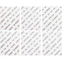 Bosch EXPERT 6-delige set Schuurvel Web W480 115 x 140 mm 2x G120; 2x G180; 1x G240; 1x G320 - 2608902431