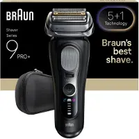 Braun Series 9 Pro+ 9600s: Scheerapparaat met mesjes en trimmer, zwart
