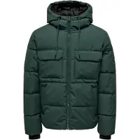 Only & Sons Junior Tussenjas 'OSJElijah' donkergroen