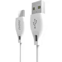 Dudao - kabel - USB Type C 2.1A 2m wit - (L4T - 2m - wit)