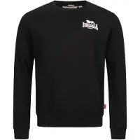 Lonsdale Sweatshirt 'Longridge' zwart / wit