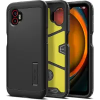 Spigen Tough Armor Backcover voor de Samsung Galaxy Xcover 7 Pro - Black