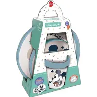 You do it 3-delige lunchbox: Mickey Mouse beker, kom, bord - Set 3st Niet-Sl