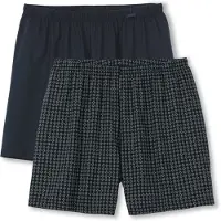 Calida Boxershorts nachtblauw / wit