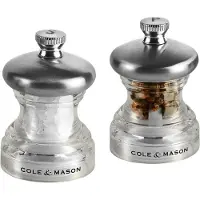 Cole and mason Peper- en zoutmolen Cole & Mason PO3 Clear Chrome