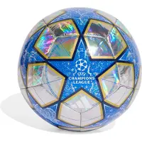 Adidas UEFA Champions League Training Foil Voetbal Maat 5 2025-2026 Zilver Blauw Goud