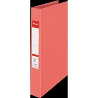 Esselte Colour'Breeze ringmap, 2 ringen, PP, ft A4, met harde kaft, koraal - 10 stuks