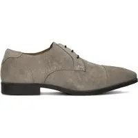 Stefano lauran Heren Geklede Schoenen Veter - Beige - Maat 41,5