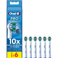 Oral-B Opzetborstel Precisionclean 6pcs Wit