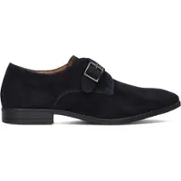 Stefano lauran Heren Geklede Schoenen 84702 - Blauw - Maat 43,5