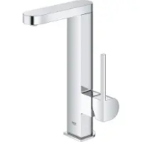 GROHE Plus, Wastafelmengkraan, Bediening met hendel, 1/2", Chroom