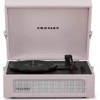 Crosley Voyager Portable Turntable with Bluetooth Out Amethyst