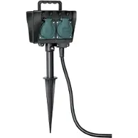 Brennenstuhl Tuincontactdoos | | 4-voudig (Grondpen, 1.4 meter)