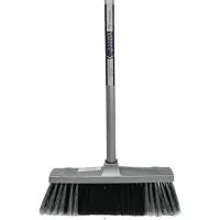 Synx Tools Binnenbezem - Zachte Bezems - Kamerveger - Veger / Zachte Bezem - Incl. Steel 130cm - Binnen Bezem