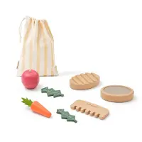 Kids Concept Fuzzy Friends Care Kit Educational Toy Geel Kinderen