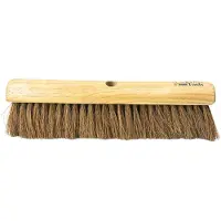 Synx Tools Bezem los 50cm Zaalveger - Cocosharen - Zachte haren - Zonder Steel - Binnenbezem - koko bezem