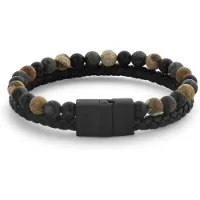 Rebel & Rose armband Full Metal Combo 12mm Autumn Storm