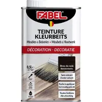 Fabel - Kleurbeits - voor meubels en houtwerk - Notenbeits 0,5L