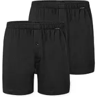 Schiesser Boxershorts zwart