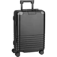Kapten & Son Heathrow 4 wielen Cabinewagen 55 cm zwart