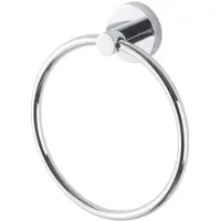 Eastbrook Genoa messing handdoekring chroom